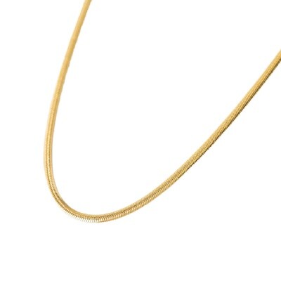 Lover&#39;s Tempo Herringbone Chain Necklace