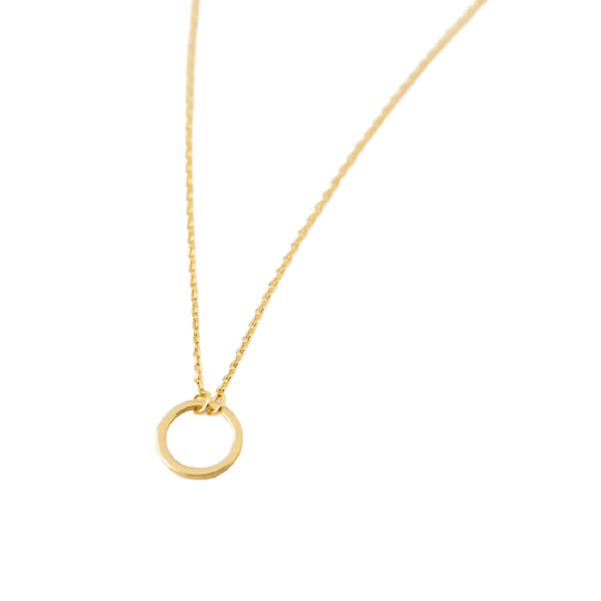 Lover's Tempo Sol Hoop Necklace