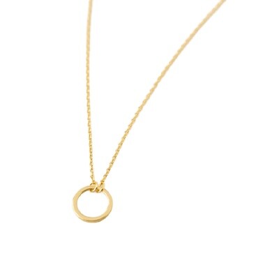 Lover&#39;s Tempo Sol Hoop Necklace