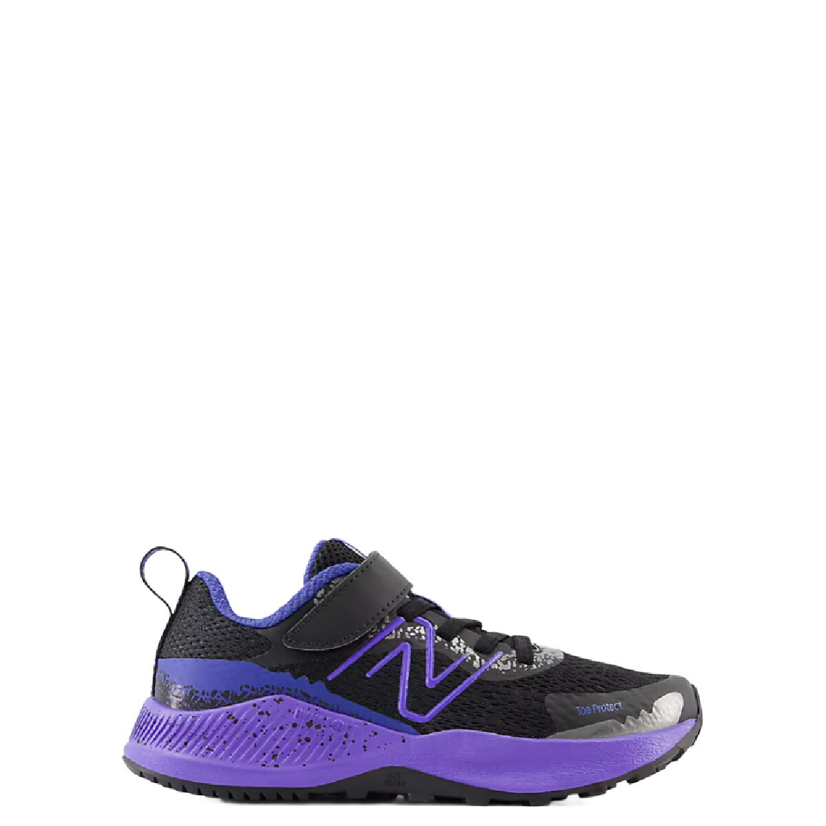 New Balance Kid&#39;s DynaSoft Nitrel v5 Bungee Lace Black/Purple