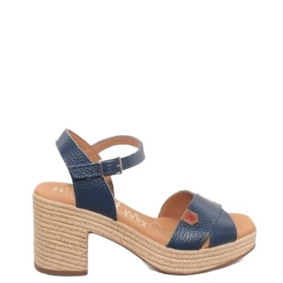Oh! My Sandals Women&#39;s 5229 Doya Blue