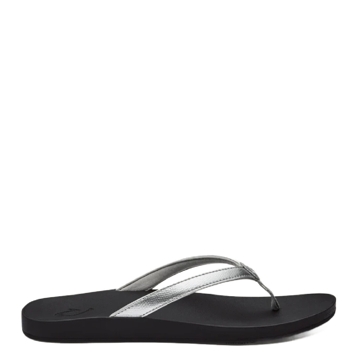 OluKai Women&#39;s Puawe Silver/Black