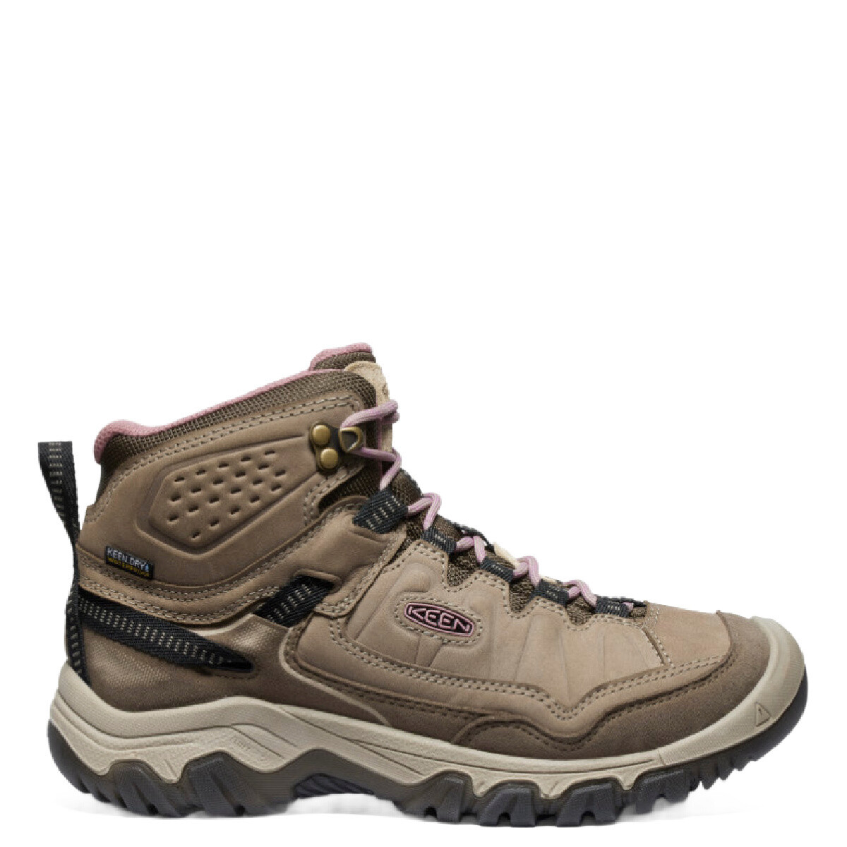 Keen Women&#39;s Targhee IV Mid WP Brindle/Pink