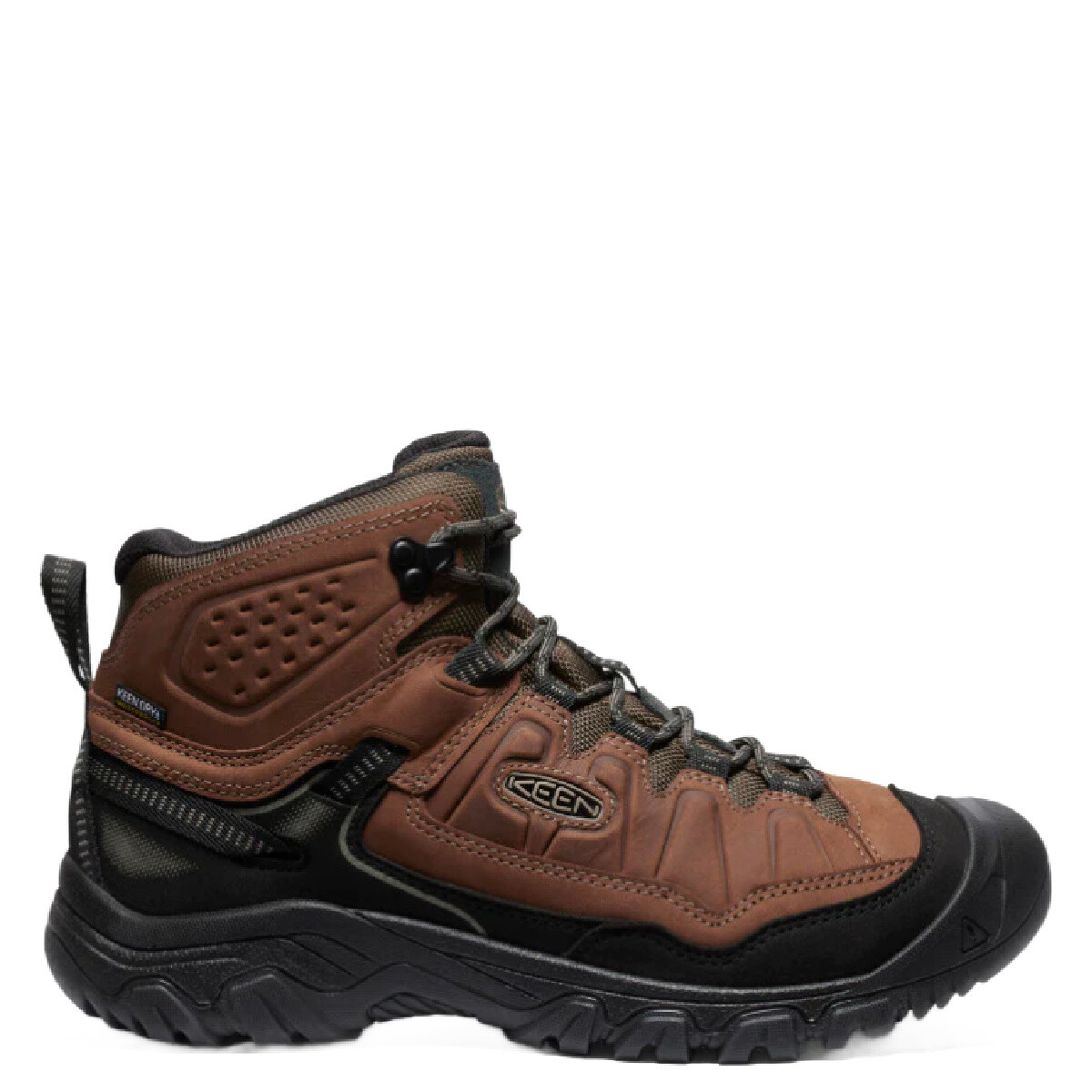 Keen Men&#39;s Targhee IV Mid WP Bison/Black