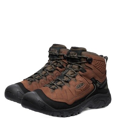 Keen Men's Targhee IV Mid WP Bison/Black
