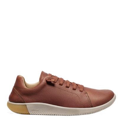 Keen Men&#39;s KNX Leather Sneaker Tortoise/Taupe