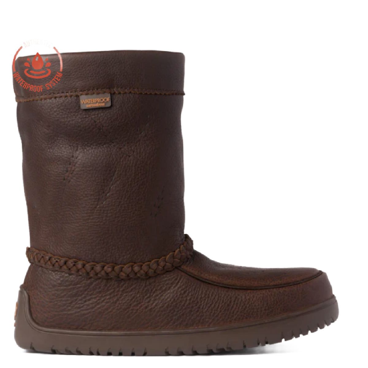 Manitobah Mukluks Women&#39;s Half Tamarack WP Leather Mukluk Cocoa