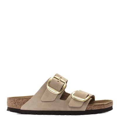 Birkenstock Arizona Big Buckle Nubuck Sandcastle