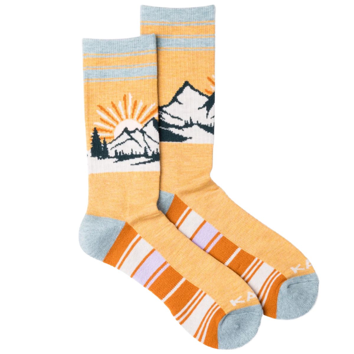 KAVU Moonwalk Socks (M7.5-11.5 W8.5-12.5)