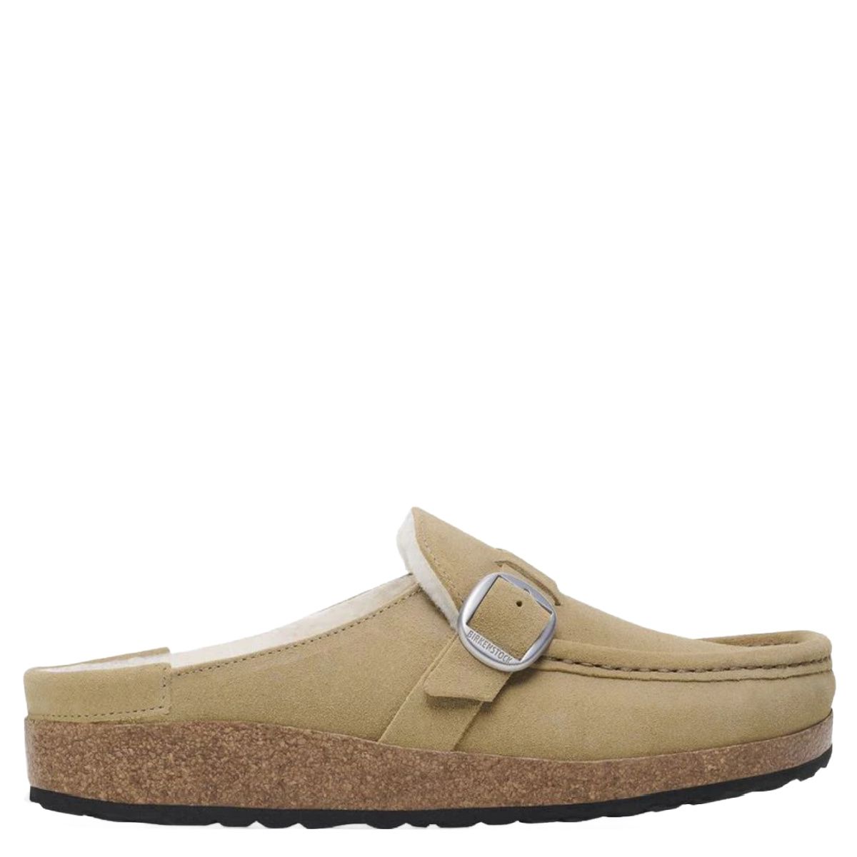 Birkenstock Buckley Shearling Suede Taupe