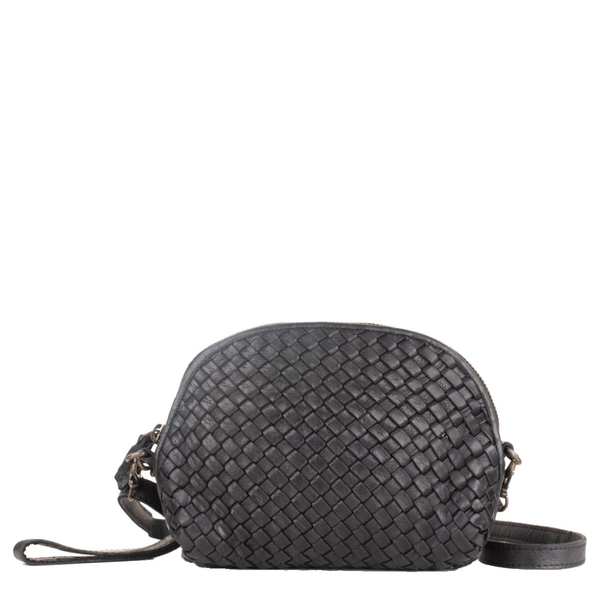 Milo Elodie Leather Crossbody Bag, Color: Black