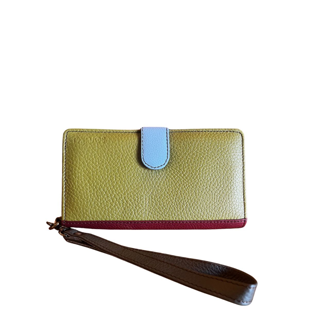 Soruka Tessa Wallet/Wristlet, Color: Plain/Muted Celery