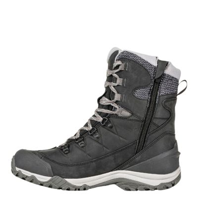 Oboz Women's Ousel Mid Insulated B-Dry Black Sea