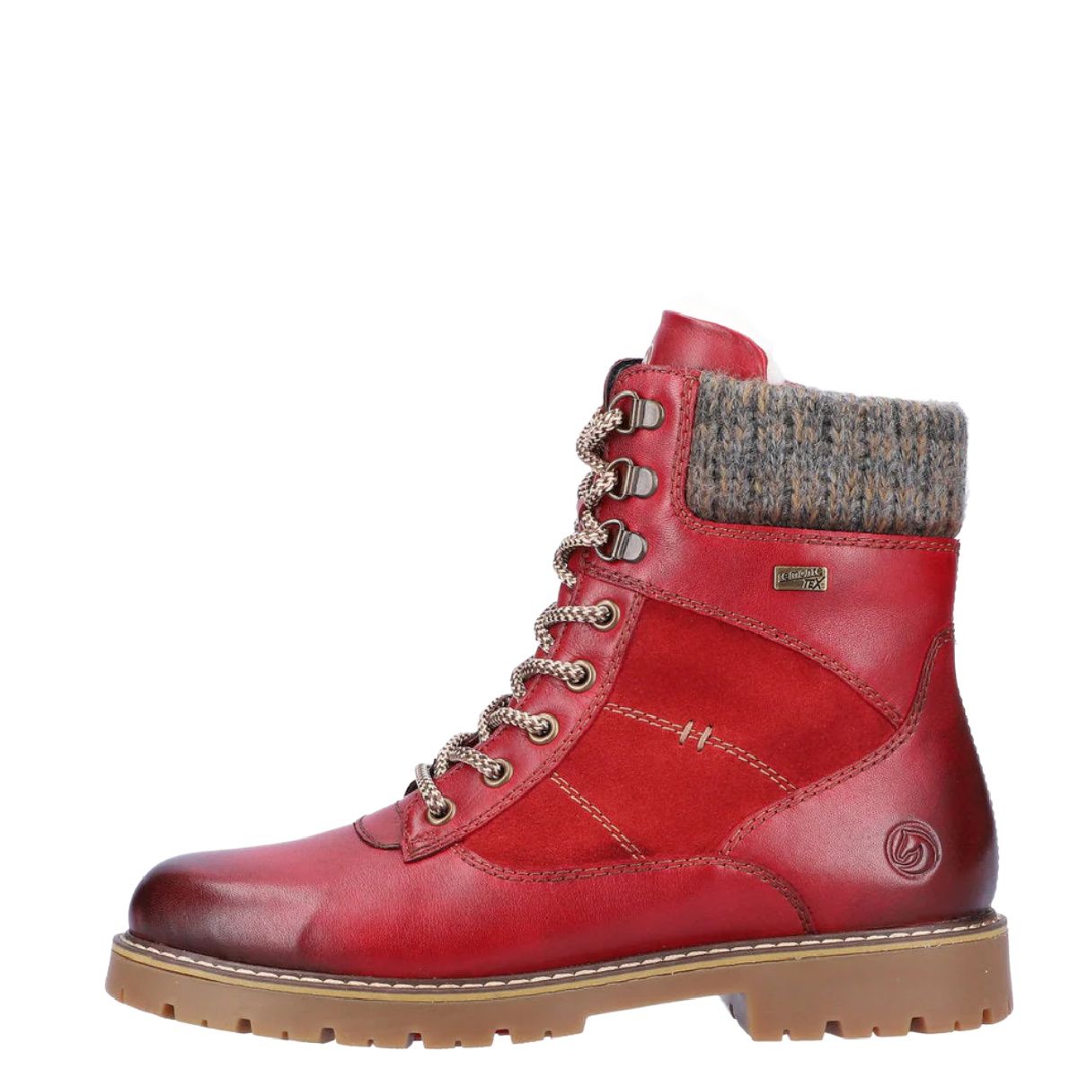 Remonte Women&#39;s Sarolta D9378-35 Short Red with Cleats
