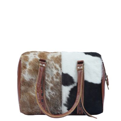 Pokoloko Cowhide Leather &amp; Hairon Bag