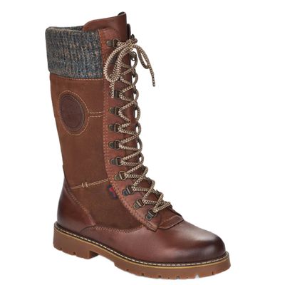 Remonte Women&#39;s Sarolta D9375-22 Tall Brown with Cleats