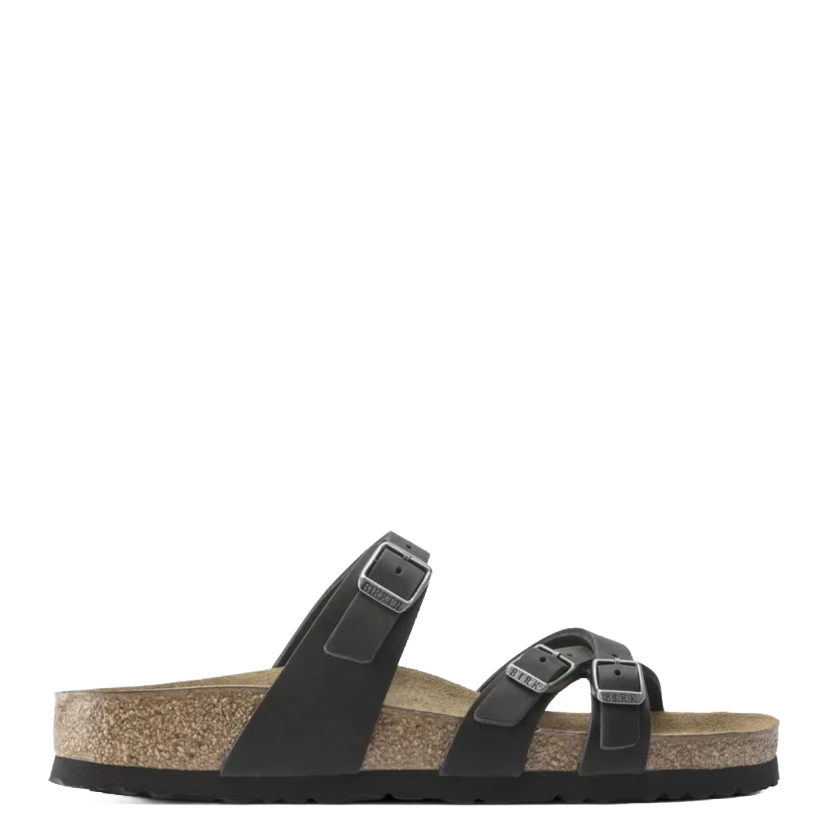 Birkenstock Franca Oiled Leather Black