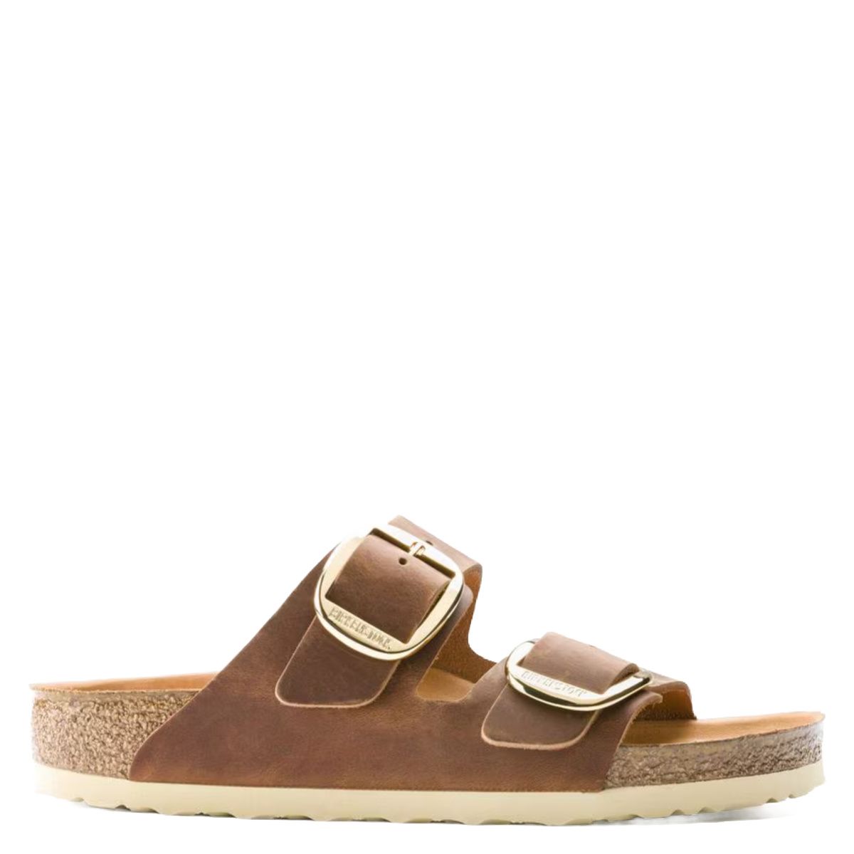 Birkenstock Arizona Big Buckle Oiled Leather Cognac