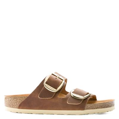 Birkenstock Arizona Big Buckle Oiled Leather Cognac
