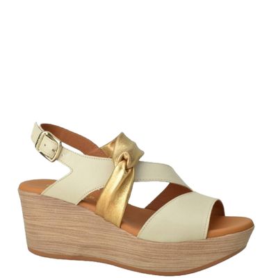 Paula Urban Women&#39;s 31-618 Sunset Off White/Gold
