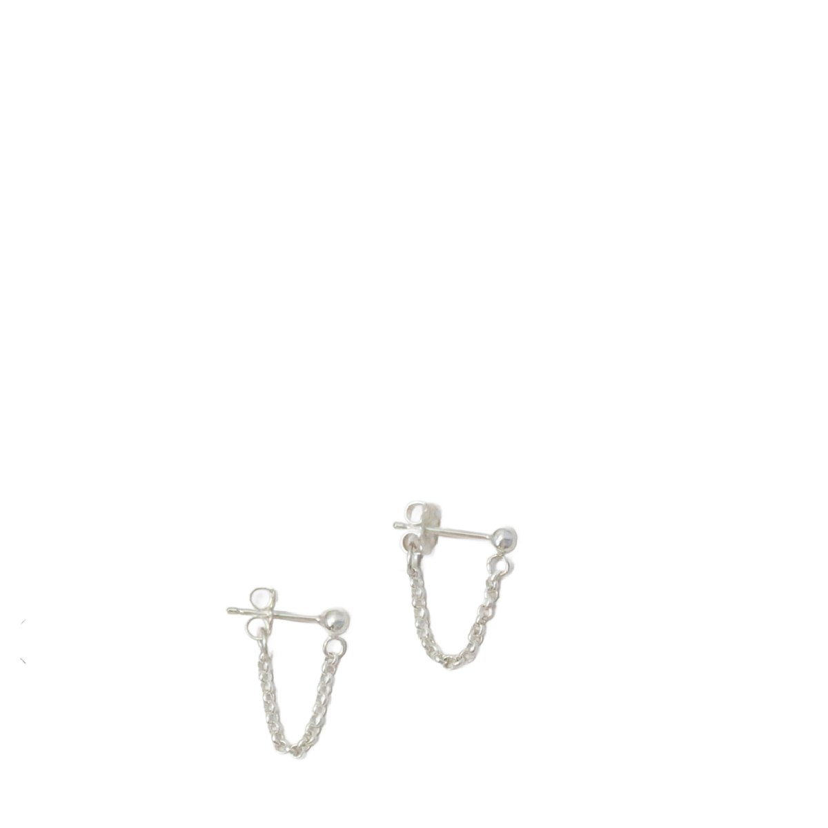 Loops Jewellery Connection Earrings Sterling Silver