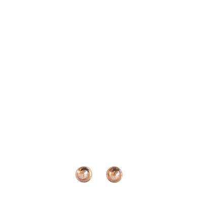 Loops Jewellery Concave Stud Earrings 14k Gold Fill