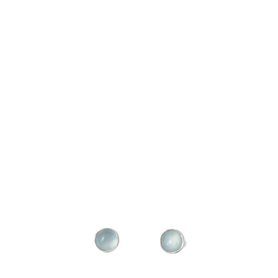 Loops Jewellery Gemstone Stud Earrings Sterling Silver