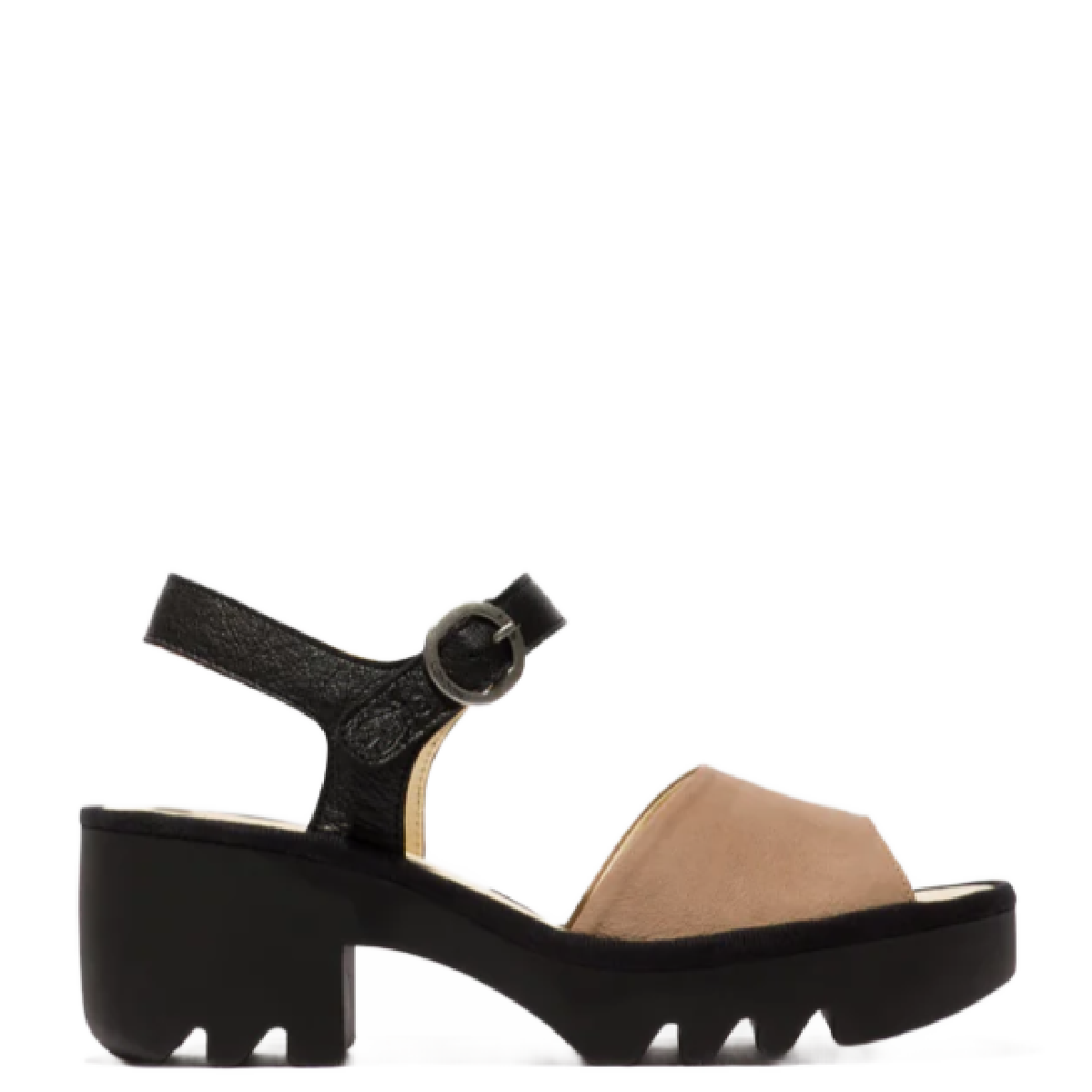 Fly London Women&#39;s Tull503 Taupe/Black