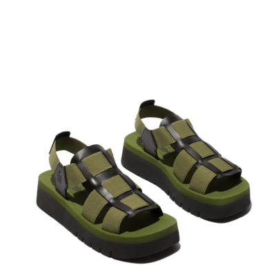 Fly London Women's Samb245 Army Green/Black