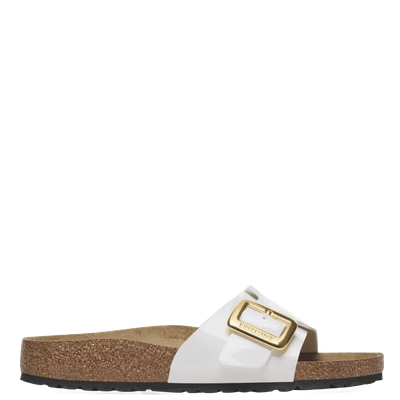 Birkenstock Catalina Luxe Buckle Patent White