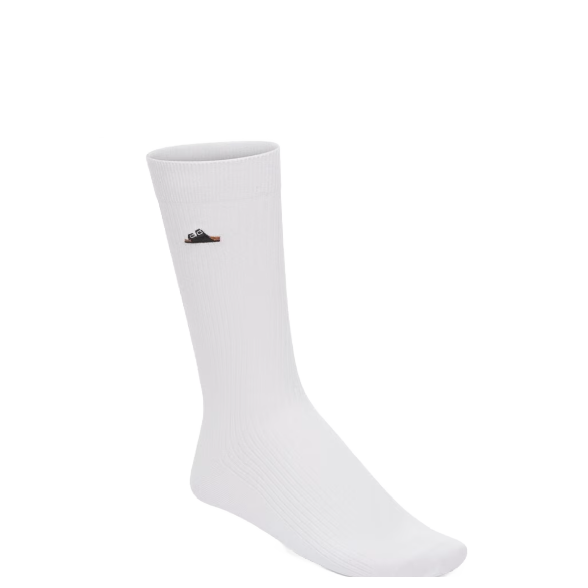 Birkenstock Cotton Rib Sock White