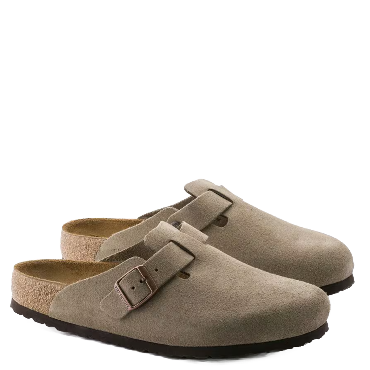 Birkenstock Boston SFB Suede Taupe
