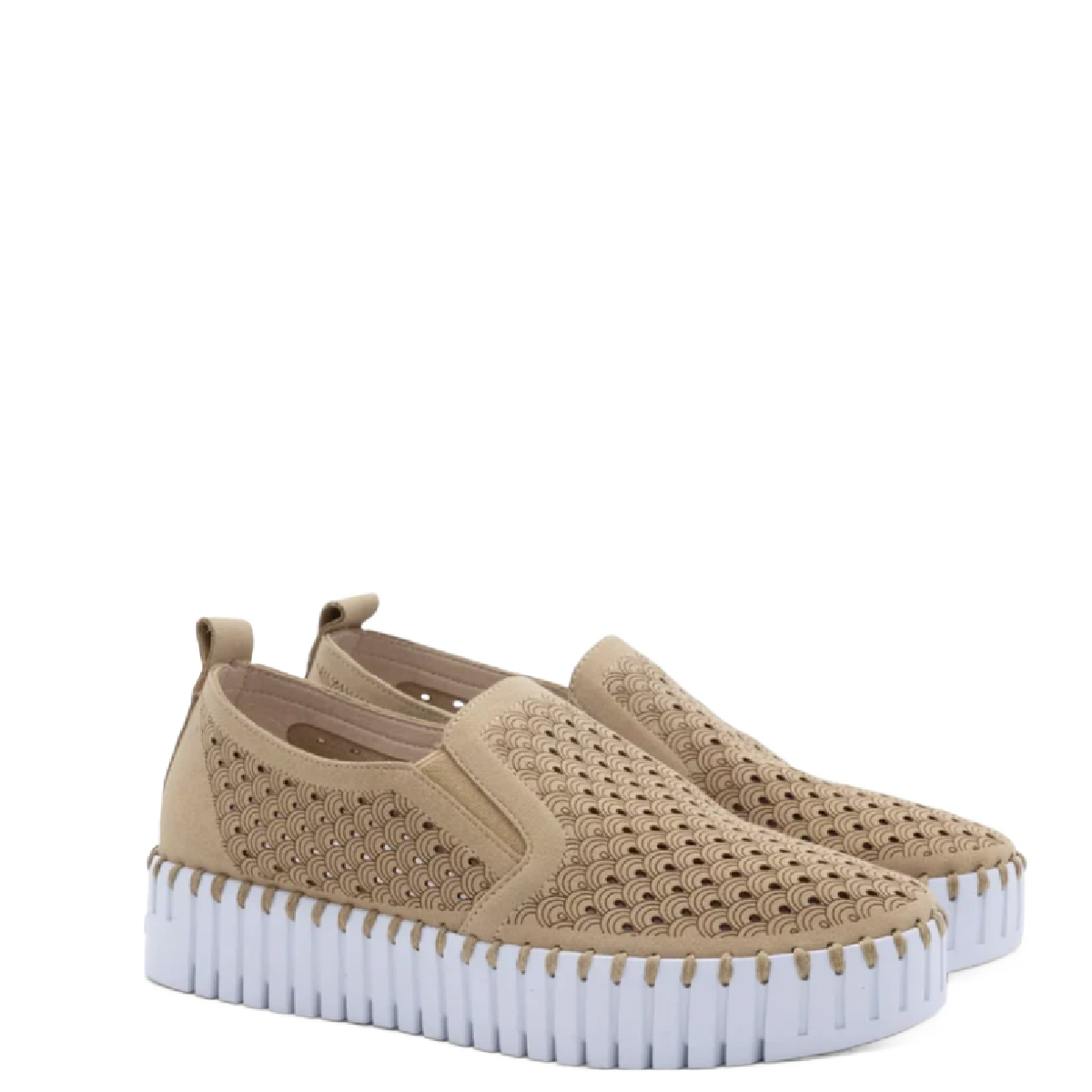 Ilse Jacobsen Women&#39;s Tulip 1002 Platform Latte