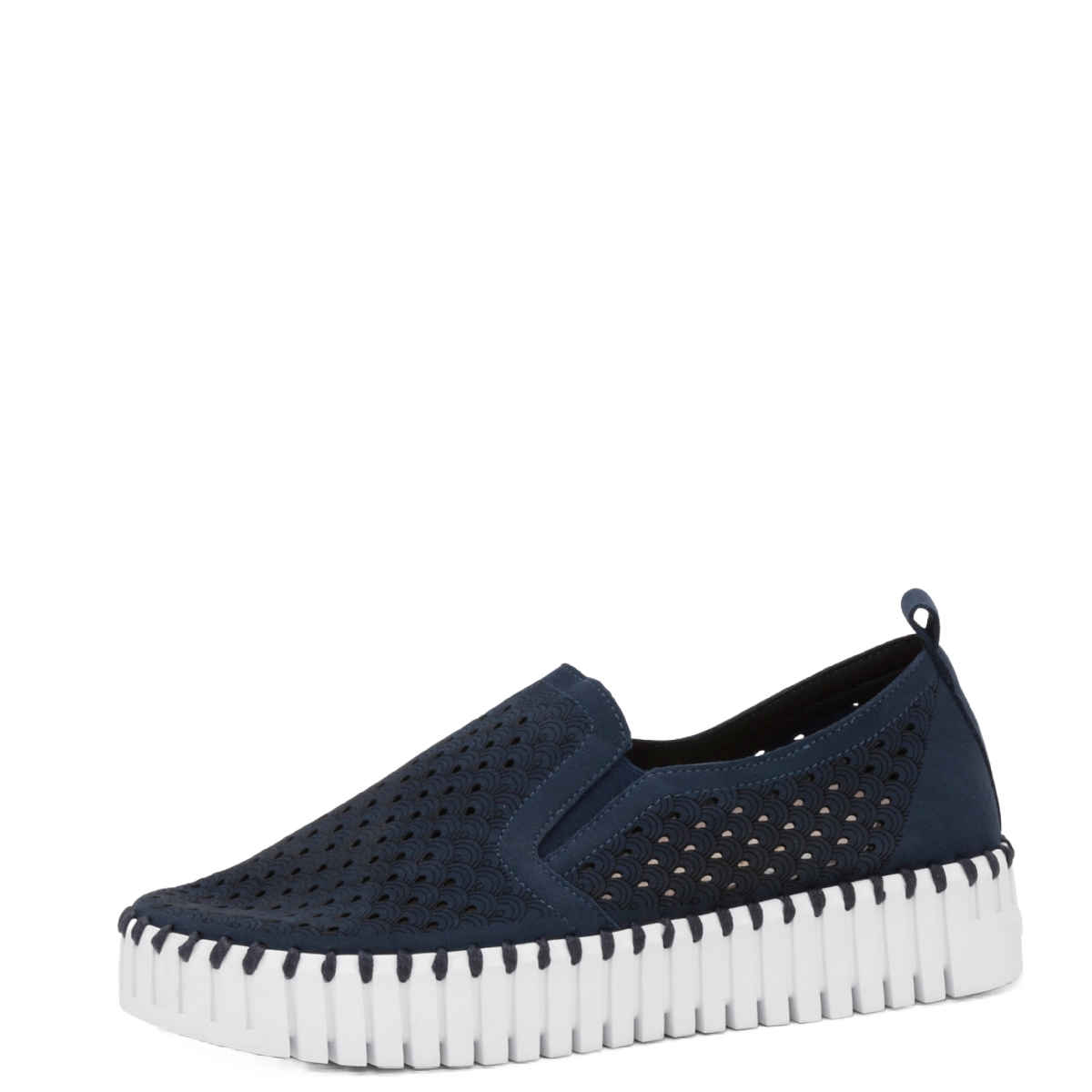 Ilse Jacobsen Women&#39;s Tulip 1002 Platform Dark Indigo