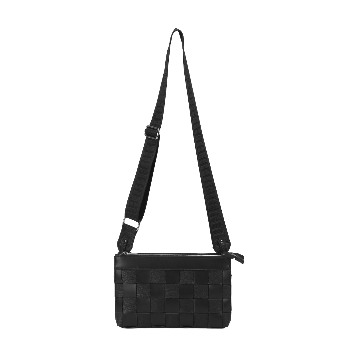 Ilse Jacobsen Square Braid Crossbody Bag