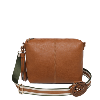 Louenhide Daisy Stripe Crossbody Bag