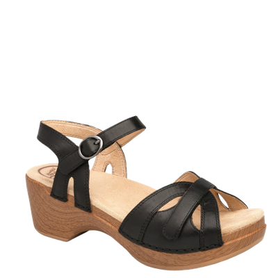 Dansko Women&#39;s Season Black Full Grain
