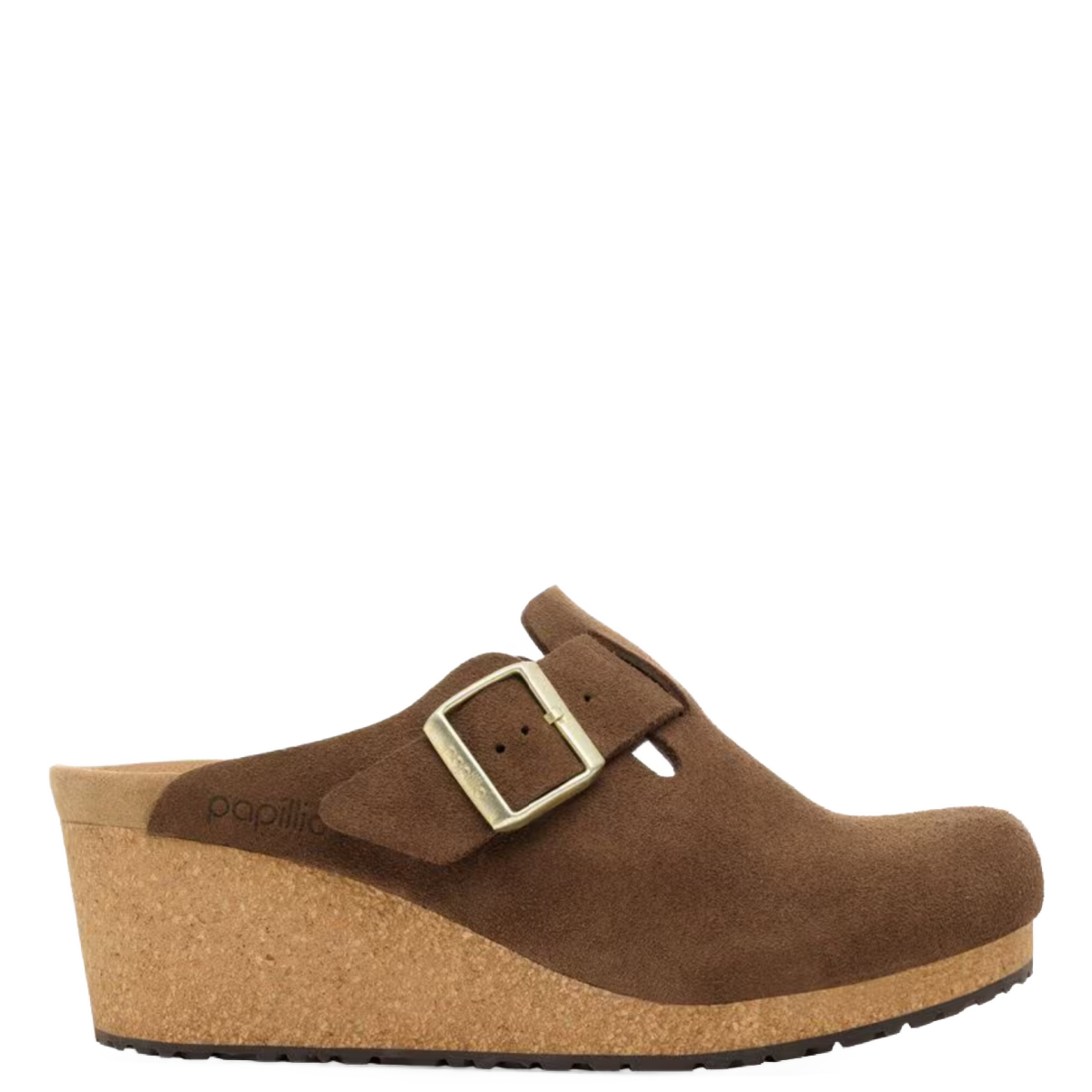 Birkenstock Fanny Suede Dark Tan Narrow