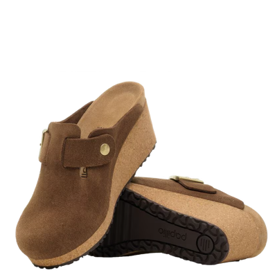 Birkenstock Fanny Suede Dark Tan Narrow 42 N (W11)