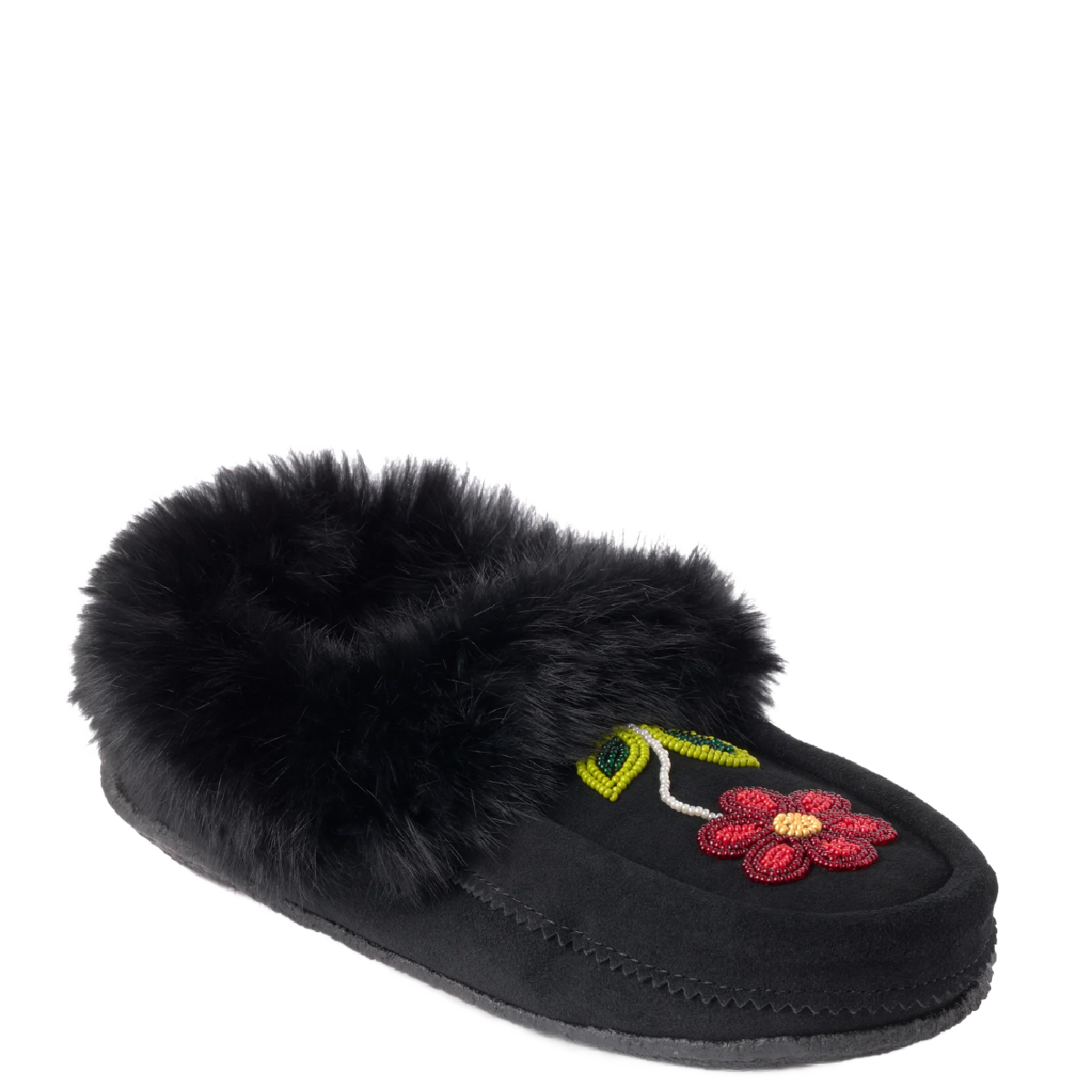 Manitobah Mukluks Women&#39;s Metis Moccasin Black