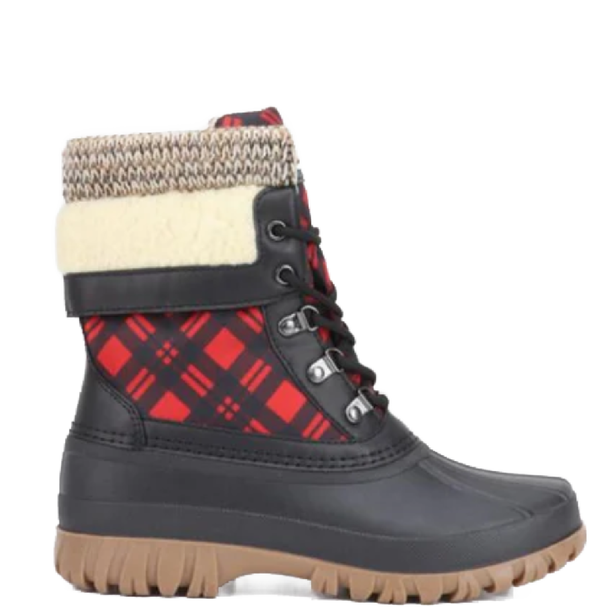 Cougar Women&#39;s Creek Red Plaid