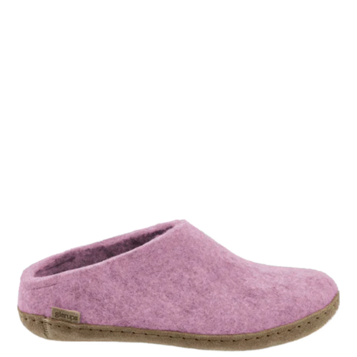 Glerups Unisex Slip On Leather Sole Flower