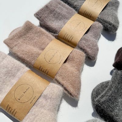 Billy Bamboo Fluffy Angora Socks W7.5-11.5