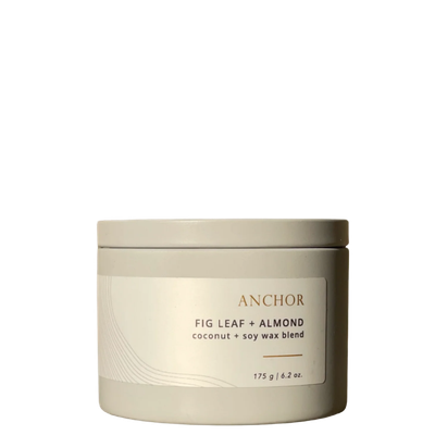 Sealuxe Candle Tin - Anchor (Fig Leaf + Almond)