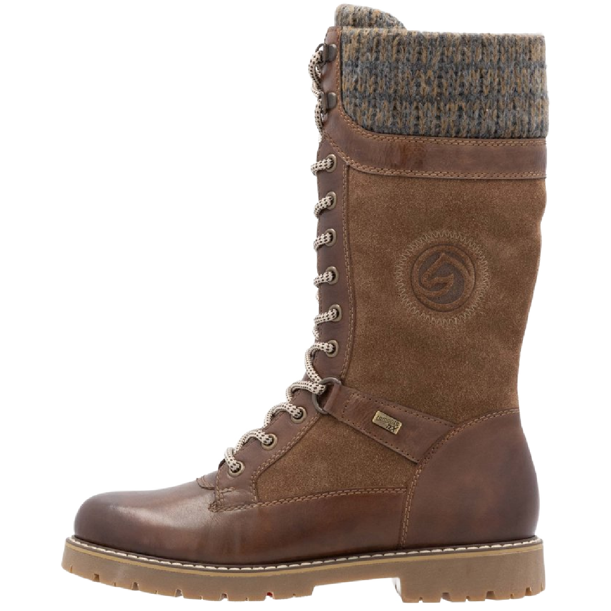 Remonte Women&#39;s Sarolta D9380-20 Tall Brown with Cleats