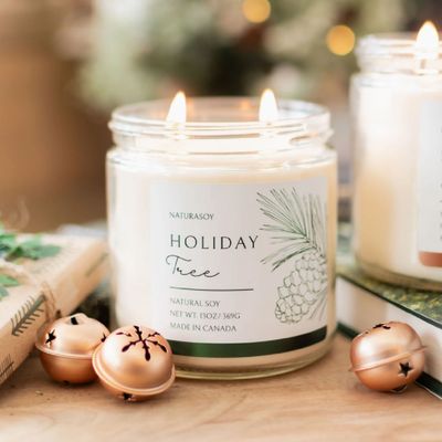 Natura Soylights Holiday Candle Holiday Tree