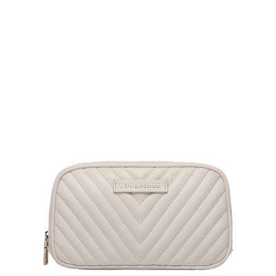 Louenhide Lacey Quilted Makeup Bag