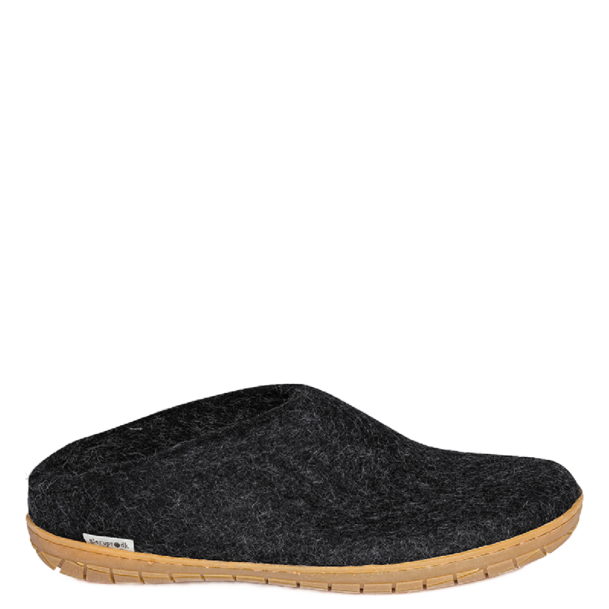 Glerups Unisex Slip On Honey Rubber Charcoal