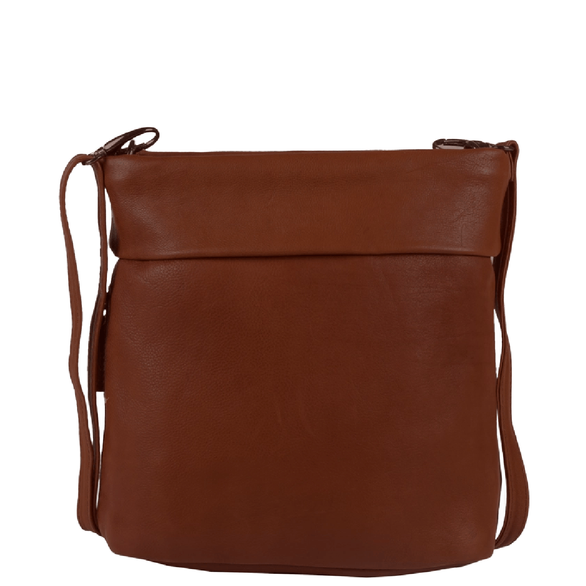 Keaan Bella Leather Crossbody Bag, Color: Cognac