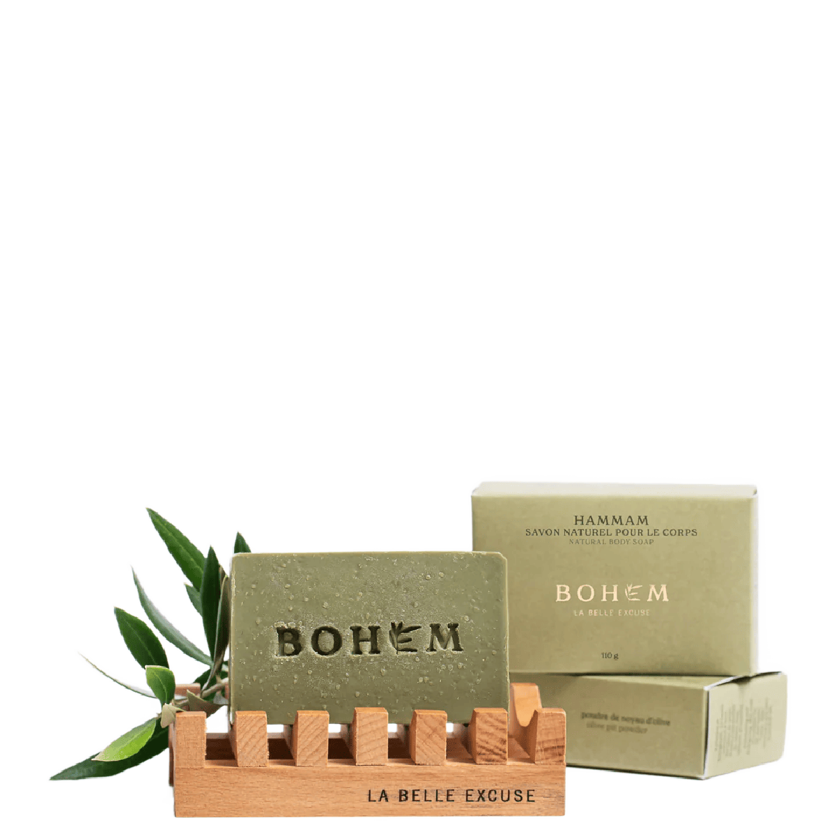 Bohem by La Belle Excuse Natural Body Soap | Hammam
